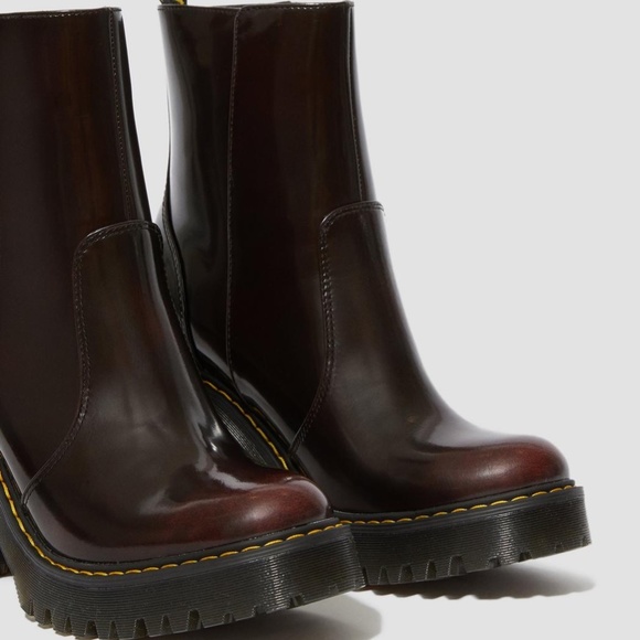 Dr. Martens Women's Magdalena II Platform Zip Cherry Arcadia Quad US 7 RARE!!! - Picture 4 of 8